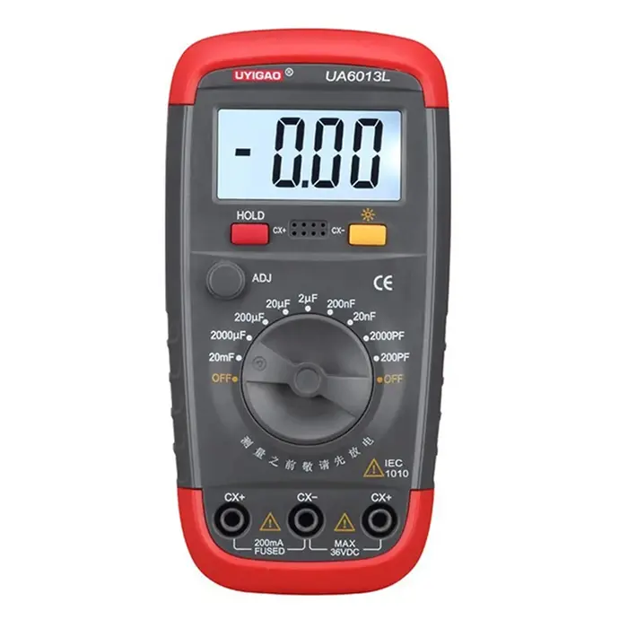 UYIGAO UA6013L compteur de capacité de condensateur LCD numérique professionnel testeur