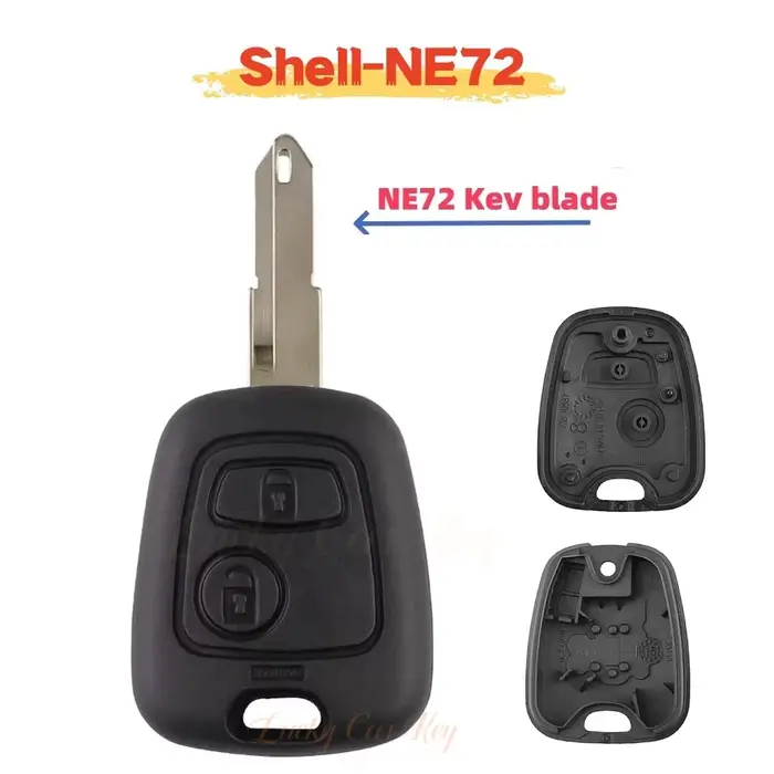 Clé de voiture porte-bonheur 433MHz ID46 PCF7961