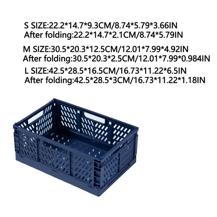 Caisse de rangement pliable fiable