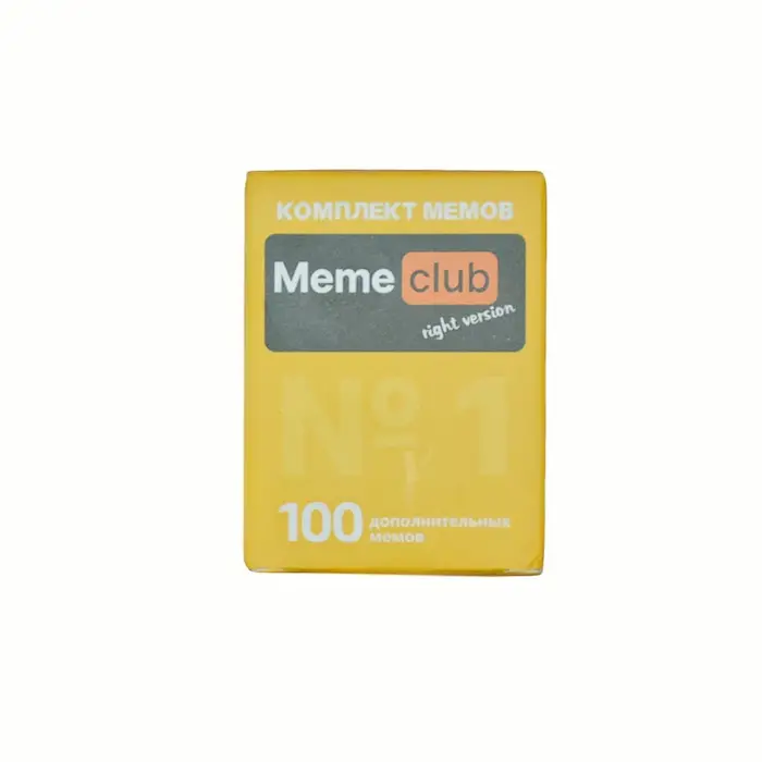 Pack d'extension "Meme Club" – un jeu de société