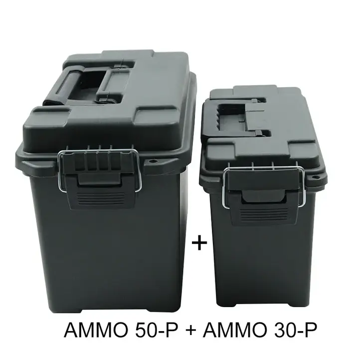 Boîte à munitions en plastique