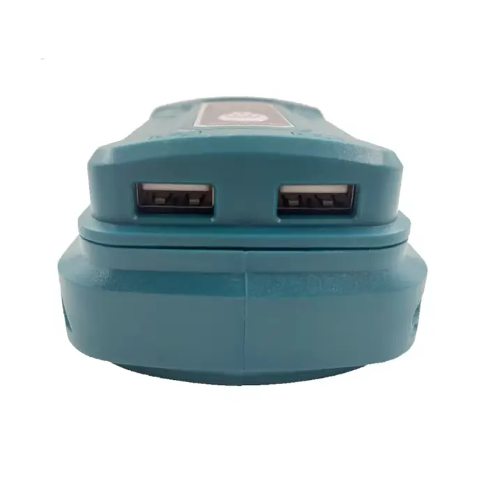 Pour Makita/HongSong/BoDa/FoGo 18V Li-ion batterie adaptateur avec lampe à LED lampe de poche double