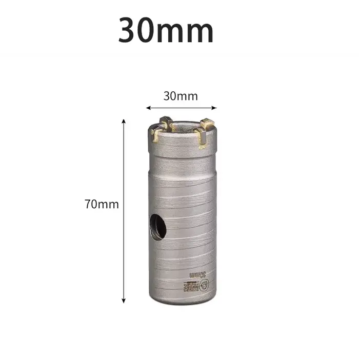 Couronne de perçage pour mur de béton, scie cloche SDS PLUS, perceuse à percussion, arbre rond, outi