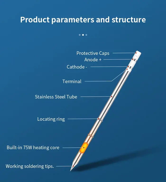 Pointes de fer à souder T12, outils de soudage, fer à souder électrique pour Kits de Station de soud