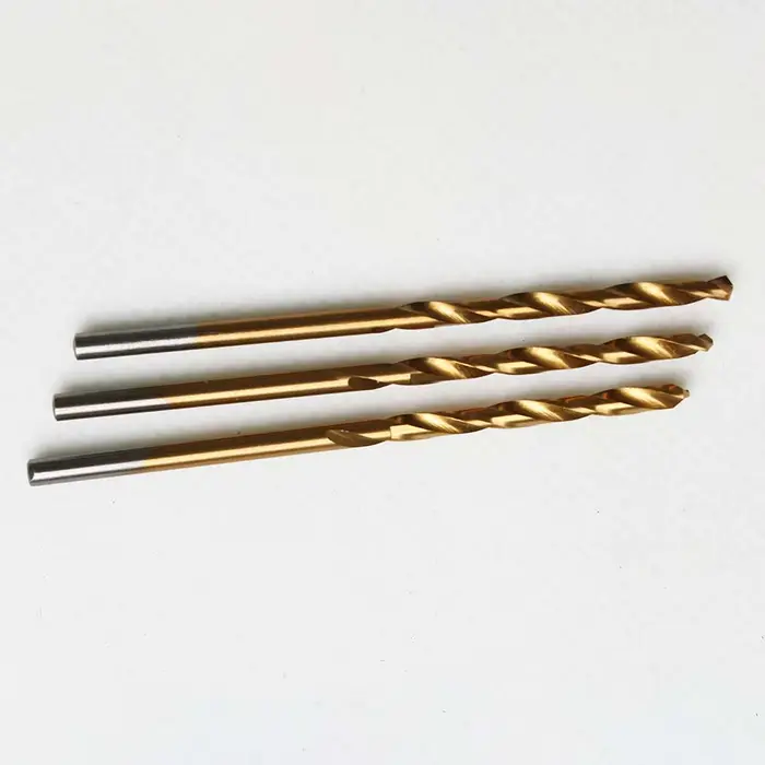 Jeu de forets hélicoïdaux en acier rapide, 10 pièces, outil de poinçonnage du métal, outils pour le