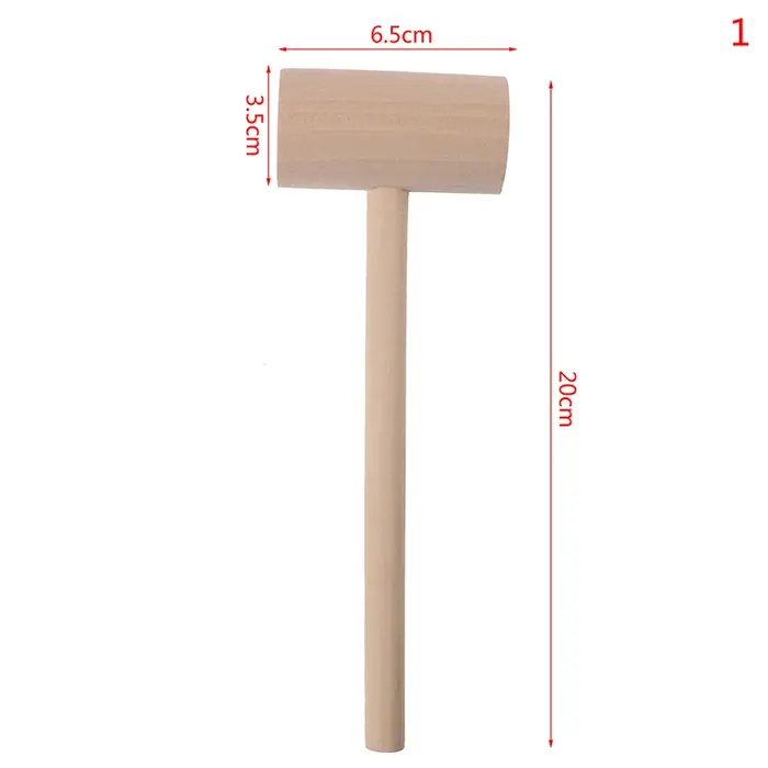 Marteau maillet en bois pour l'artisanat du cuir