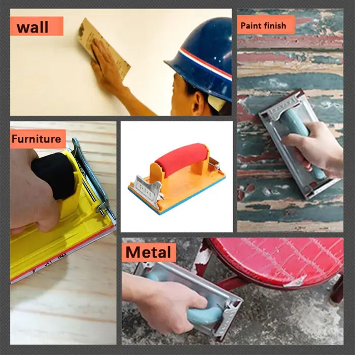 Pâte à polir, outils de polissage mural, supports pour papier de verre, meubles en bois, polissage d