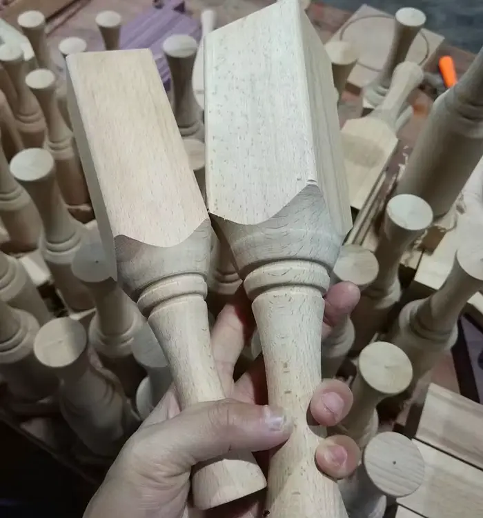 Marteau de menuisier en bois de hêtre massif, outil de travail du bois