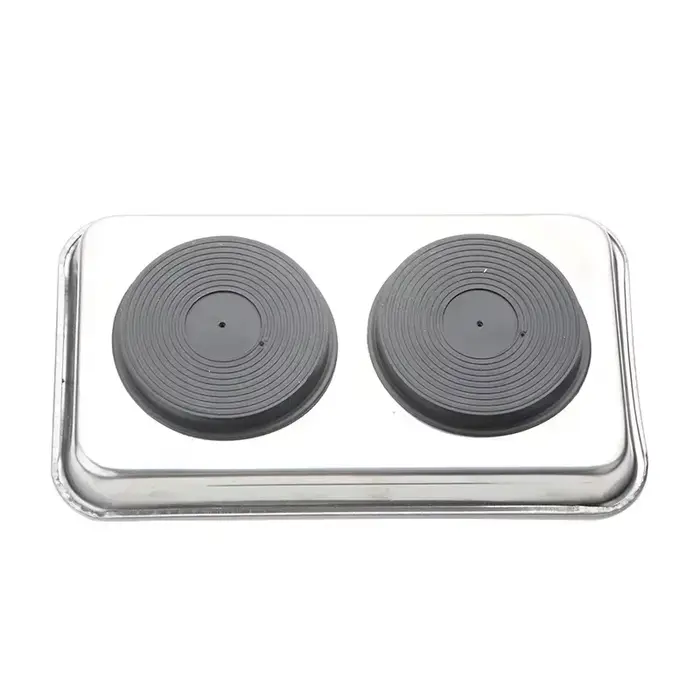 Bol magnétique carré, durable avec plateau de pièces