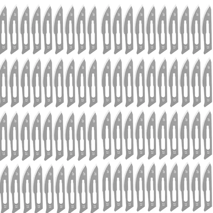 50/100 pièces 5/10 sacs lames de gravure en métal couteaux couteau à découper le bois bricolage frui
