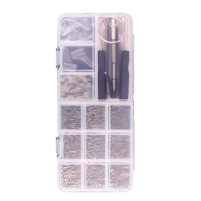 Jeu de vis de tournevis pour lunettes