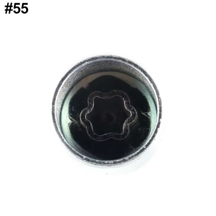 Boulon d'écrou de cosse de vis antivol de verrouillage de roue de pneu # Douille de clé de retrait