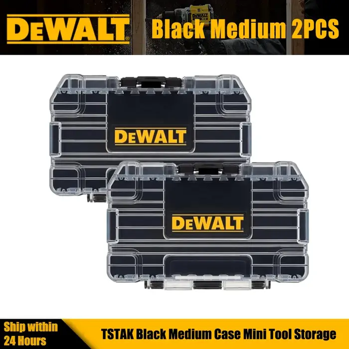 Boîte à outils DEWALT TSTAK Tough Case noire