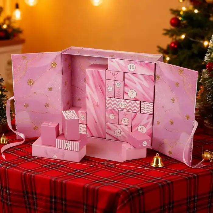 Calendrier de l'Avent bricolage coffrets cadeaux de noël 2025