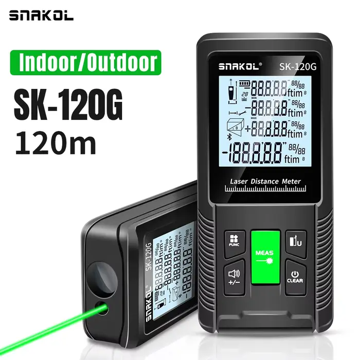 Snakol télémètre Laser vert 50m 70m 100m 120m