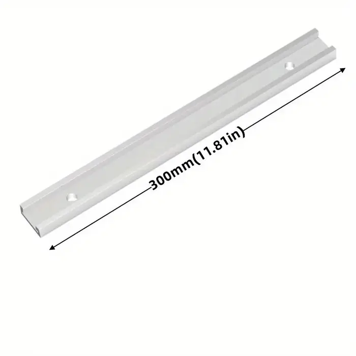 Rail de exaclotte à Fente en T de 30/40/50cm, Guide de Limite pour Rail de exaclotte de Travail pour