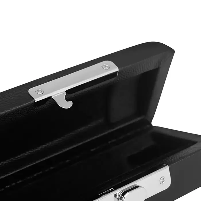 1 pièce boîte de rangement en cuir Piccolo 16 trous