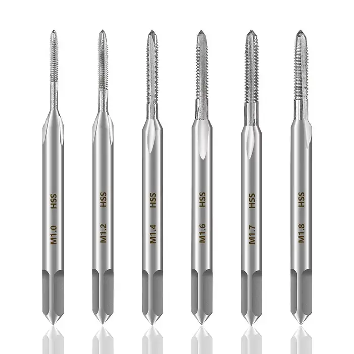 XCAN M1-M9 – jeu de tarauds et filières à filetage droitier, outil de filetage HSS, filetage à vis, 