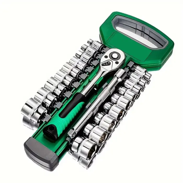 Clé à cliquet CRV 3/8, ensemble d'outils de mécanicien automobile