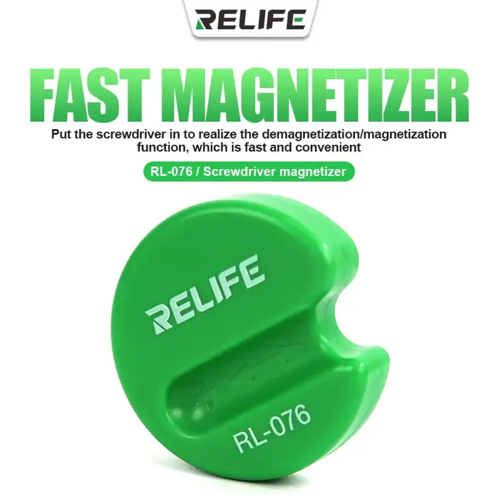 RELIFE – magnétiseur de tournevis RL-076, magnétisation/démagnétisation rapide, vis de stockage Anti