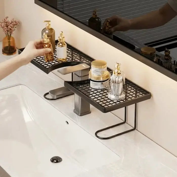 Étagère de rangement universelle pour salle de bain