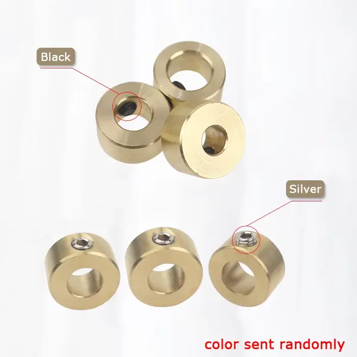 Outils de foret 3-12mm, colliers d'arrêt de profondeur en laiton, anneau de positionnement avec clé