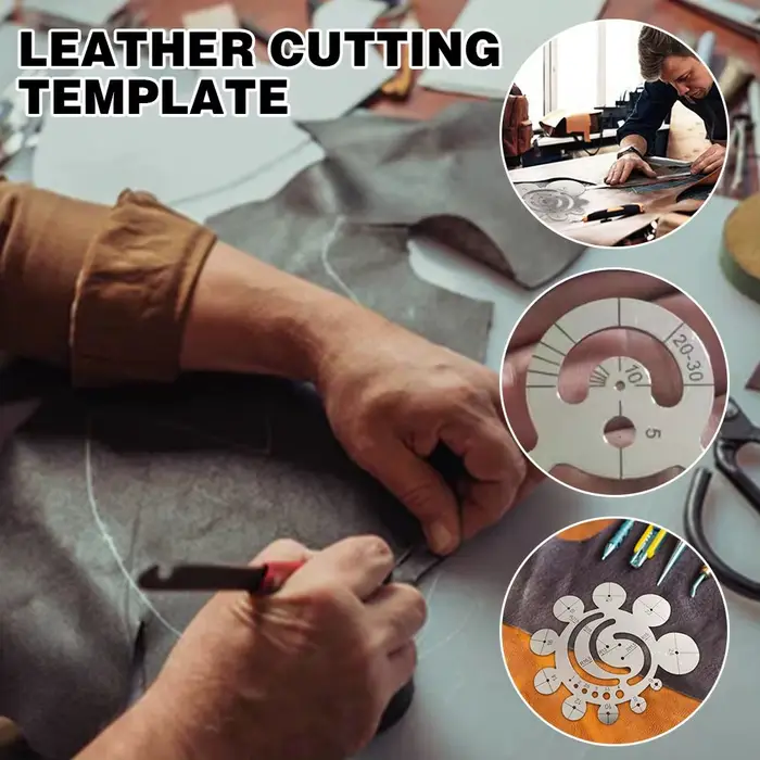 Outils de coupe du cuir rond bricolage