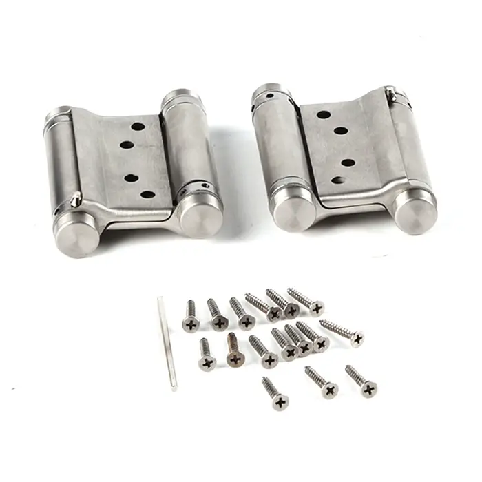 Charnière à Ressort Double Action pour Porte Pivotante, 2 Pièces, 3 Pouces, 73 Portes