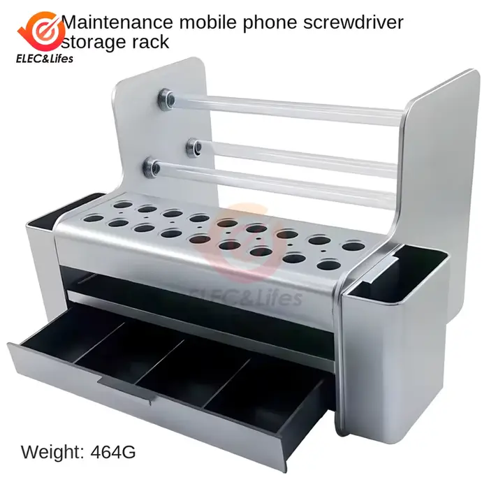 Boîte de rangement multifonctionnelle pour outils d'entretien