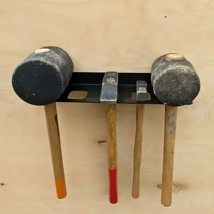 Cadre de marteau robuste - Organisateur d'outils mural pour garage
