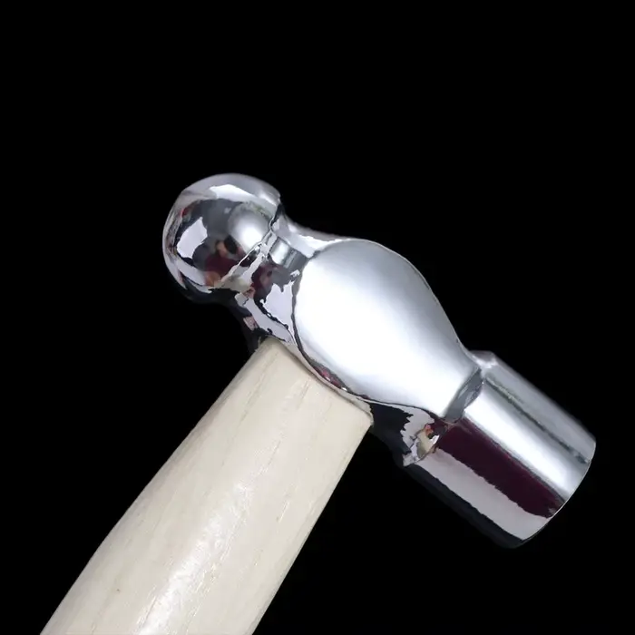 Outil à main en métal, mini marteau à tête ronde