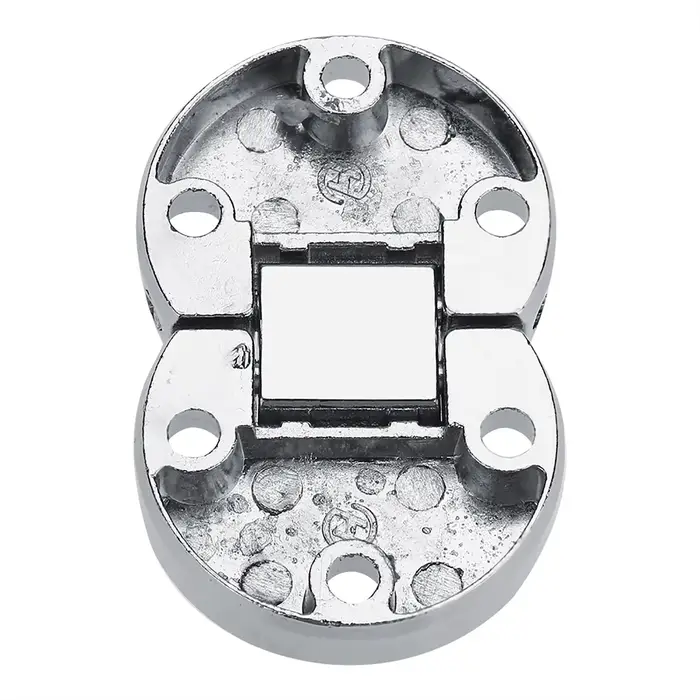 Charnières de table pliante auto-portantes en alliage de zinc