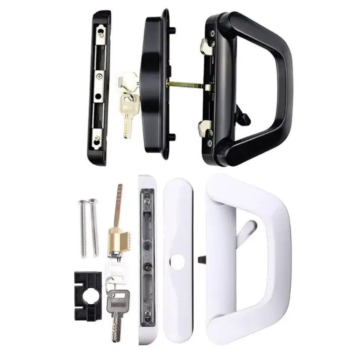 Poignée de porte de remplacement moulée sous pression pour portes coulissantes