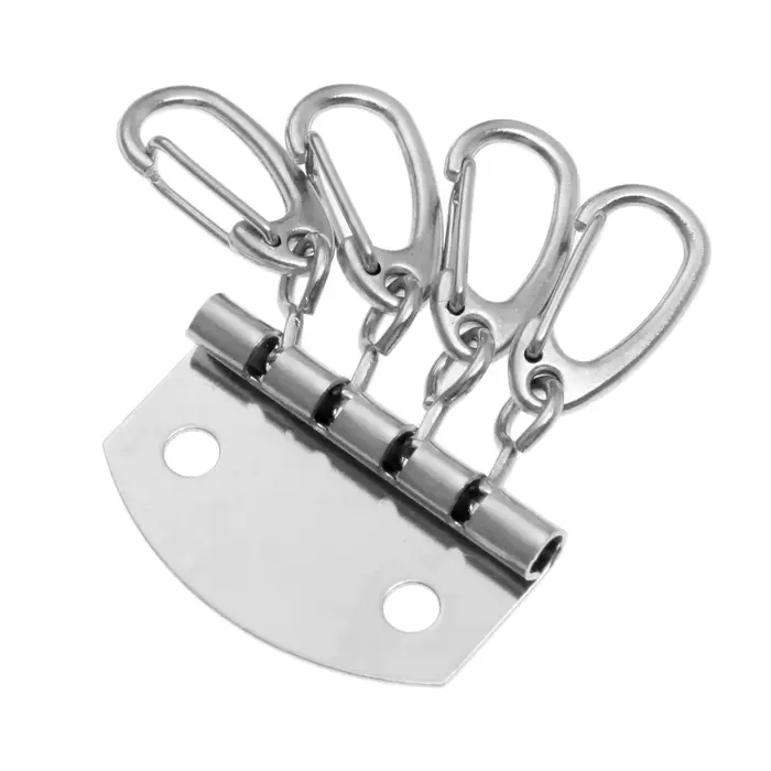 Lot de 5 porte-clé à couture, lot de 4 à 6 crochets, accessoires de bricolage