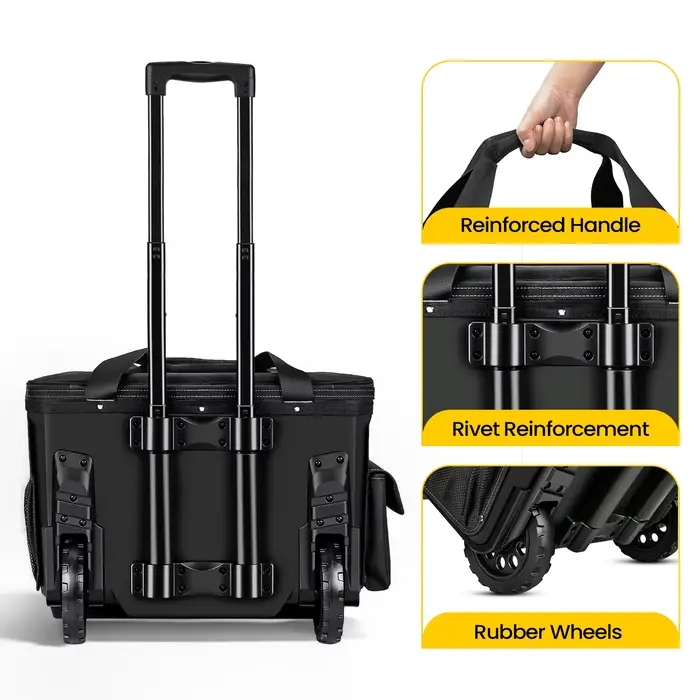 Sac à outils roulant, sac à outils avec roulettes