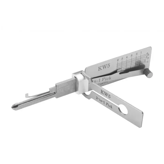 Outil professionnel de serrurier Lishi 2 en 1 SC4 SC1 SS001 Pro SS002 Pro SS002R R52 KW1 KW5 pour serrures de porte résidentielles et clés civiles
