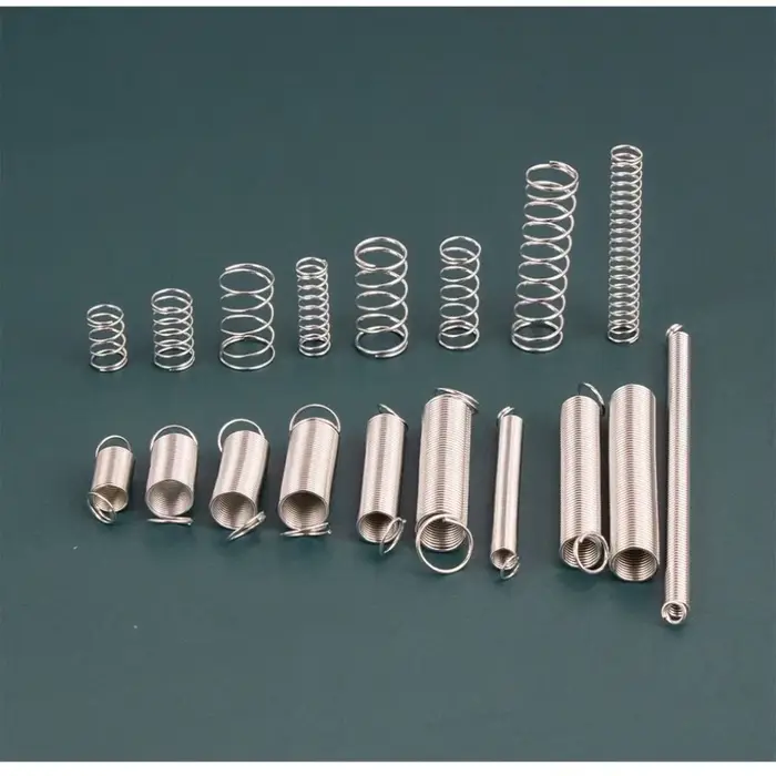 Lot de 200 ressorts à tension assortis, 20 tailles, avec boîte de rangement robuste, boîte portable 
