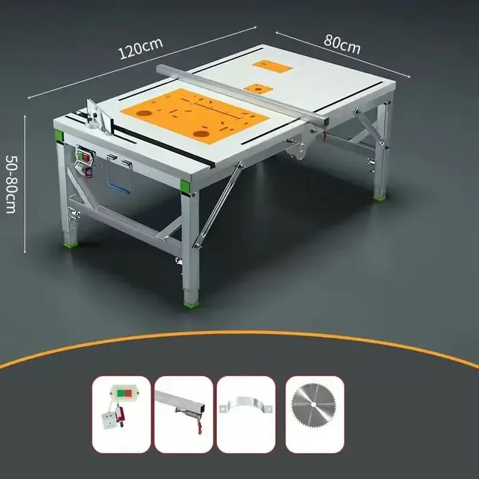 Bricolage établi pliant multifonctionnel travail du bois établi bois scie Table Portable pliant leva
