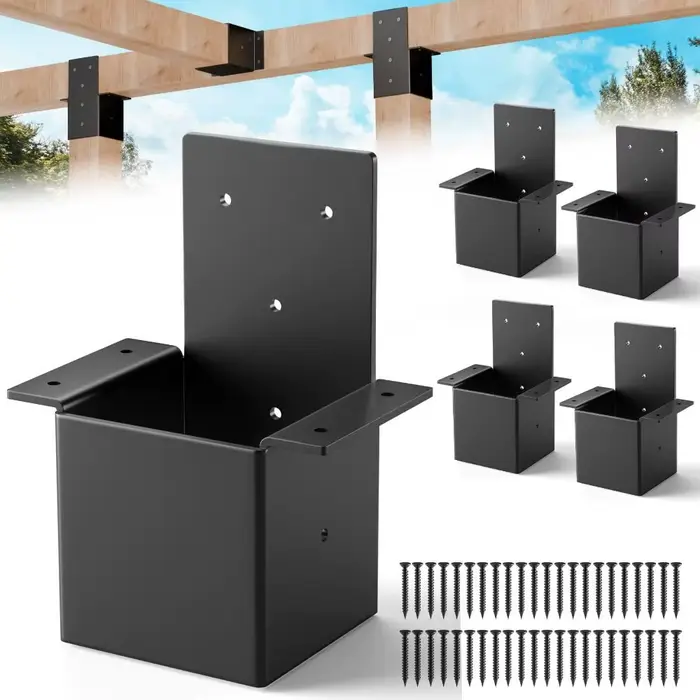 Support de Pergola noir Durable