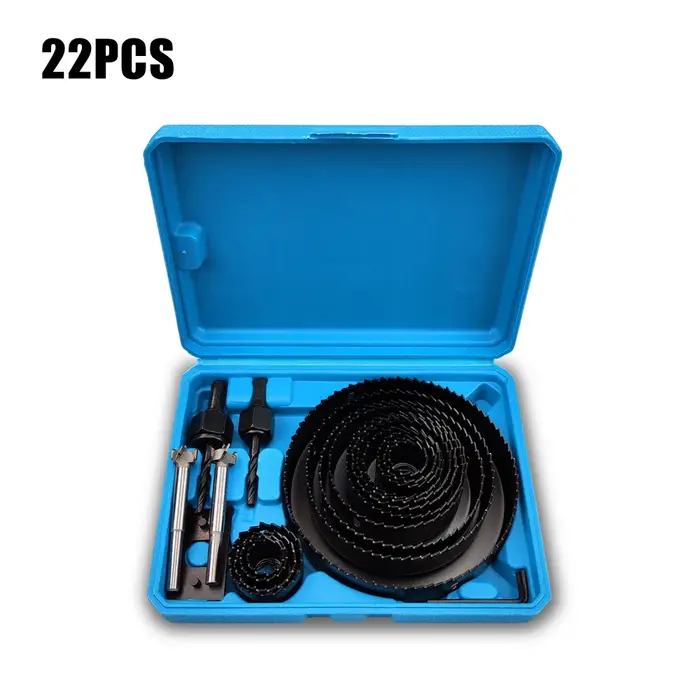 Kit de scies cloches de 19-127 mm pour le bois