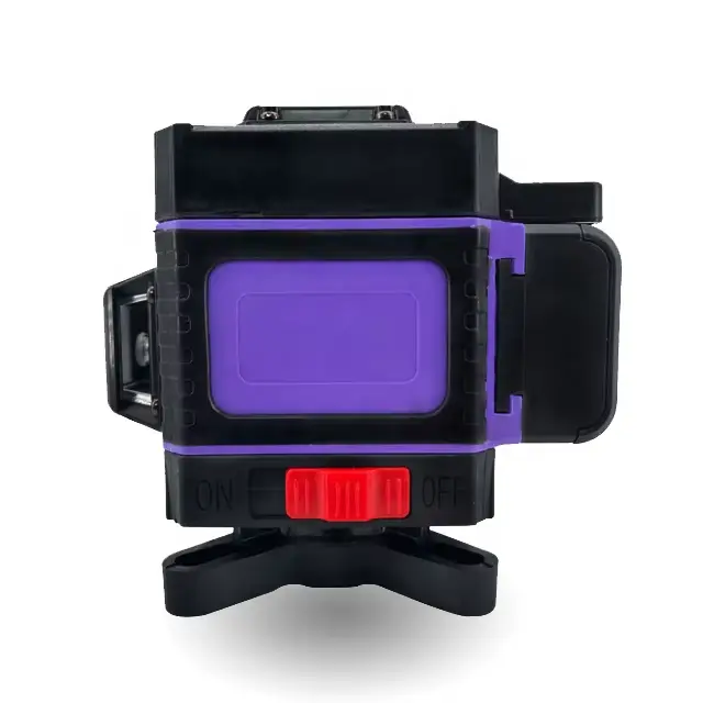 Niveau laser professionnel rotatif 3D à lignes croisées vertes