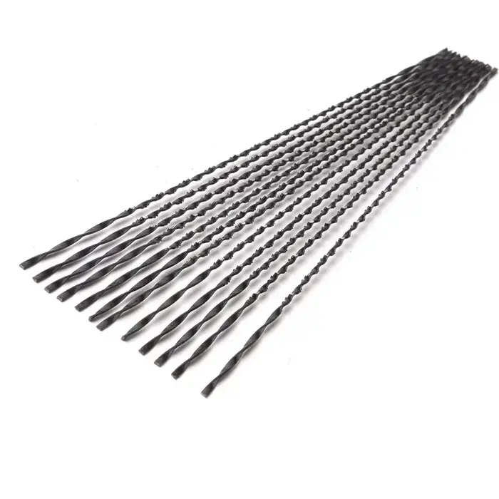 10 pièces 130 mm 2 # /3 # /7 # /8 #   Lames de scie à chantourner dents en spirale lames de scie à b