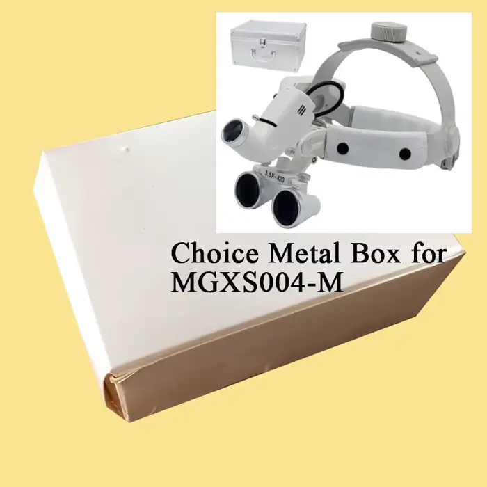 Boîte métallique pour loupe MGXS004