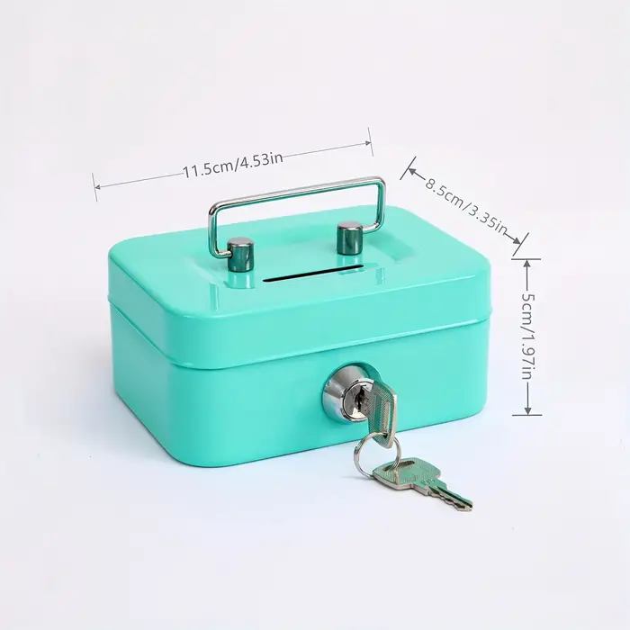 Boîte de rangement sécurisée pour clé en métal