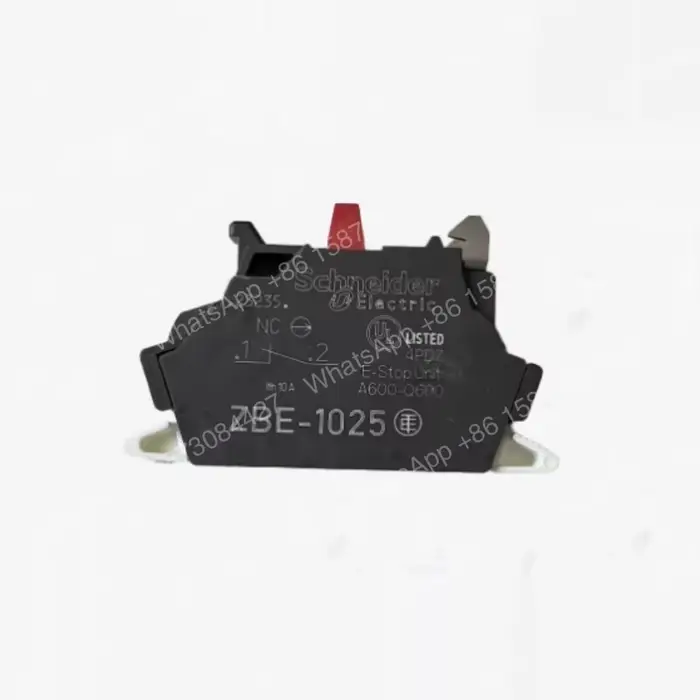 Module de contact à bouton Schneider ZBE101 ZBE102 XB4