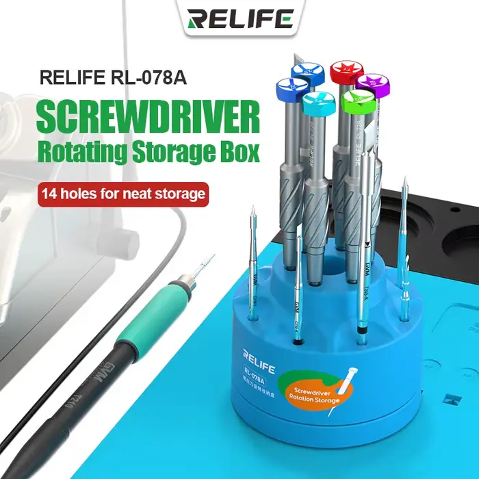 RELIFE – boîte de rangement multifonctionnelle pour tournevis