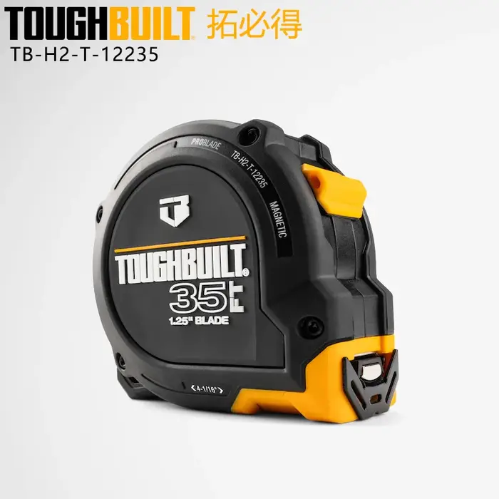 TOUGHBUILT ruban à mesurer série 3m 5m 8m 10m 16FT 25FT 35FT outil de mesure manuel de qualité industrielle