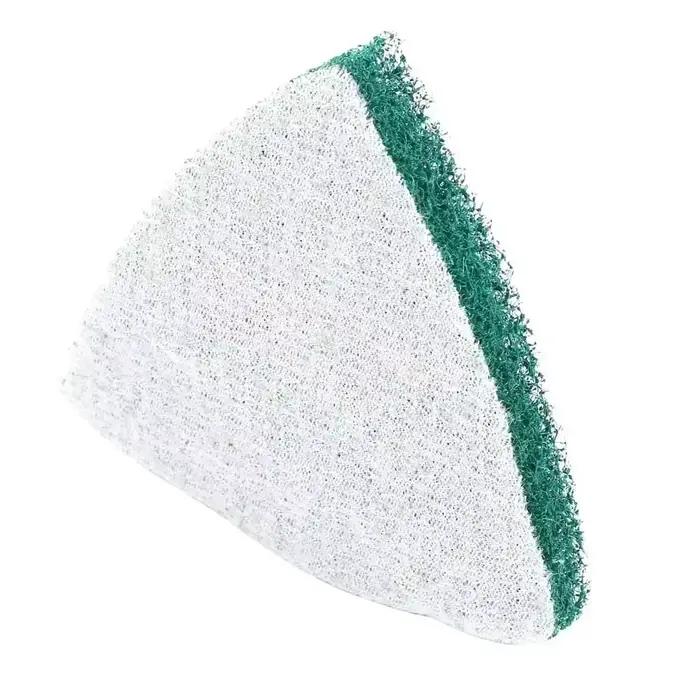 Lot de 5 tampons triangulaires auto-adhésifs en nylon de 13 mm pour polissage et ponçage, accessoire