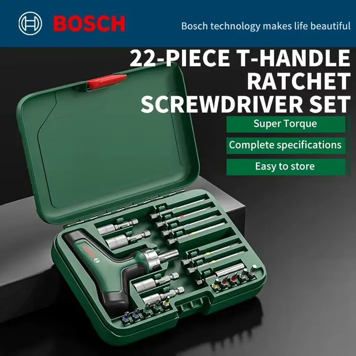 Jeu de tournevis à cliquet BOSCH