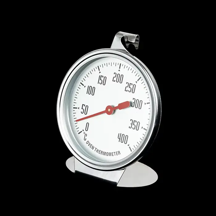 0-400 Celsius nouveau thermomètre de four en acier inoxydable accrocher ou support grand cadran cuisson barbecue